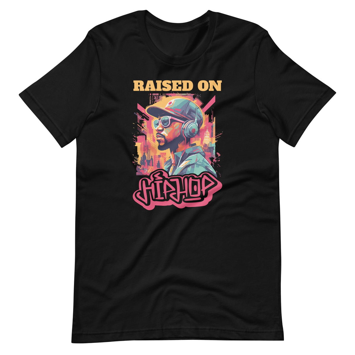 RAISED ON HIP HOP 50th Rap Anniversary Unisex T-Shirt product image 2