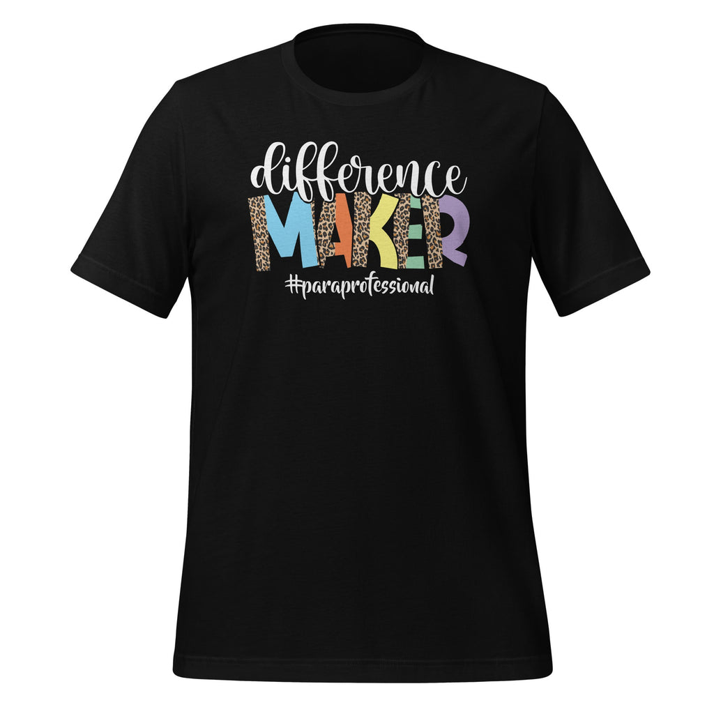 Difference Maker Paraprofessional Leopard Teacher Aide product image 1