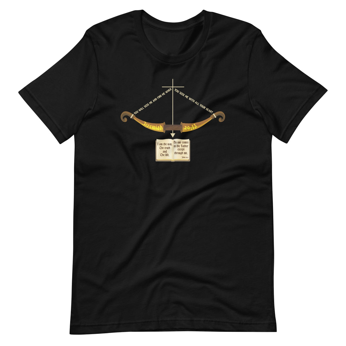 Set Your Christian Sights On Jesus Archery Unisex T-Shirt product image 2