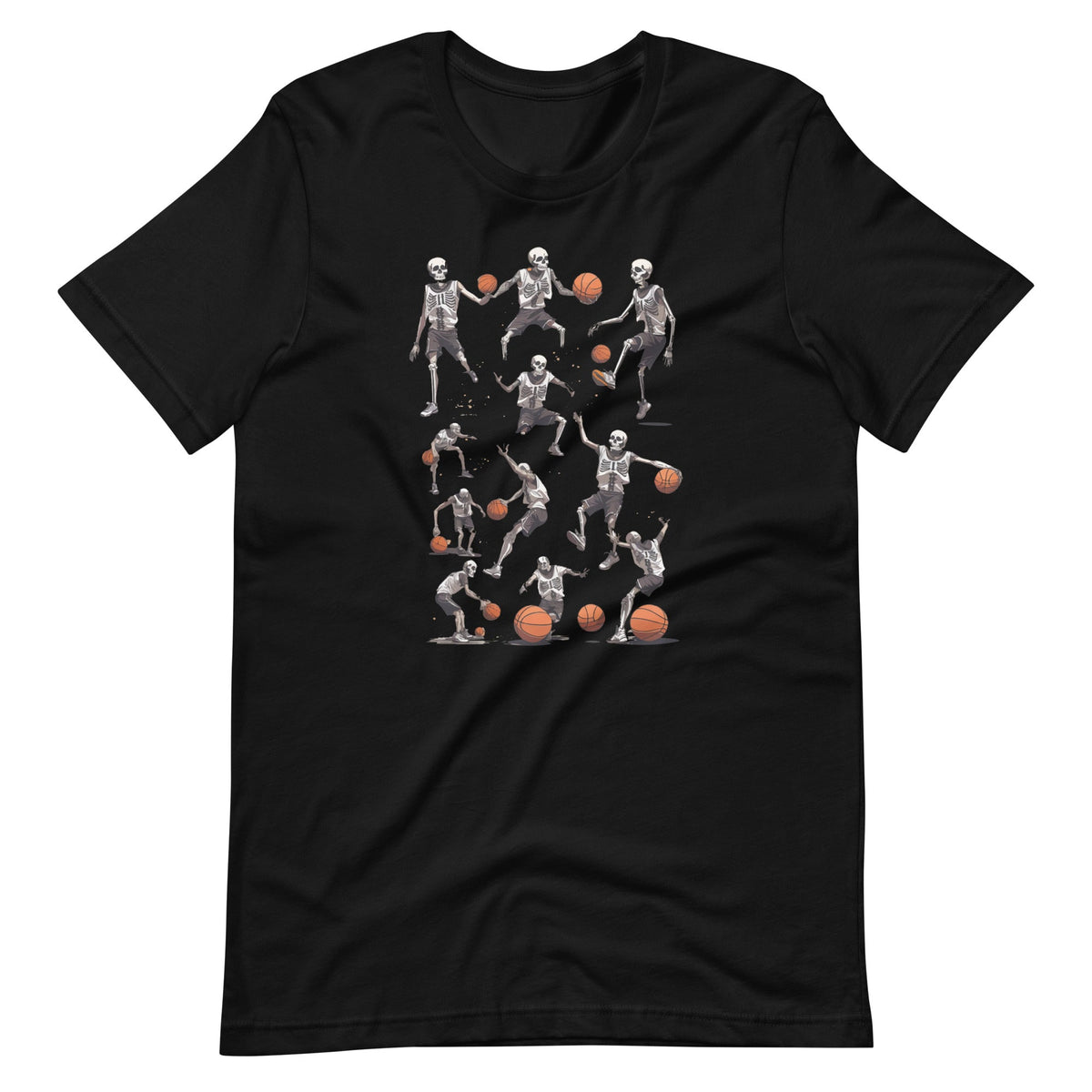 Halloween Basketball Skeletons Dunking Dribble Boys Unisex product image 2