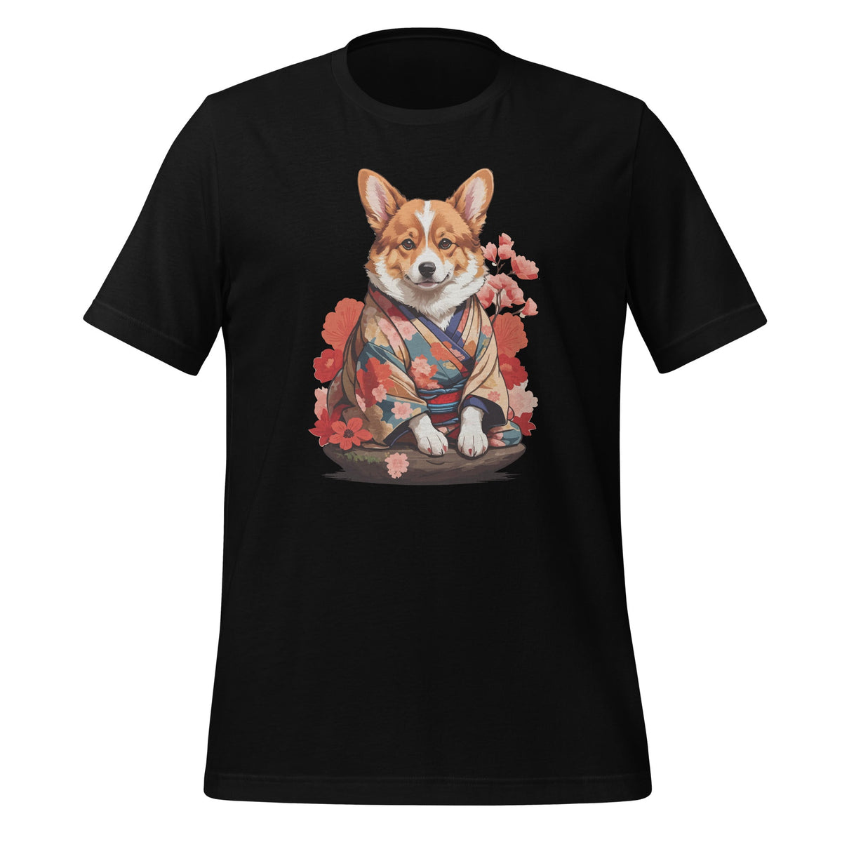 Corgi Kimono Samurai Traditional Japanese Anime Art Ninja product image 1