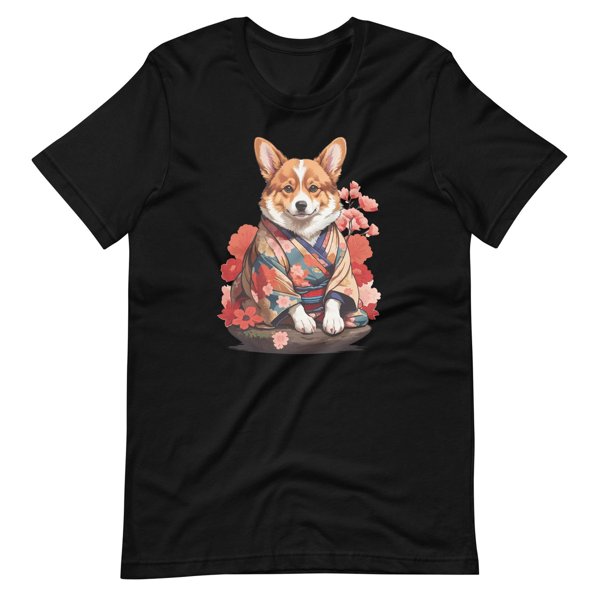 Corgi Kimono Samurai Traditional Japanese Anime Art Ninja product image 2