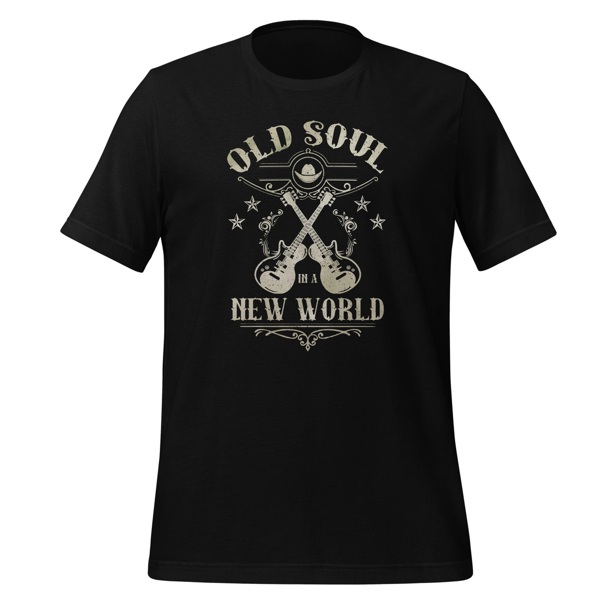 Old Soul in a New World Country Music Guitar Fan Unisex product image 1