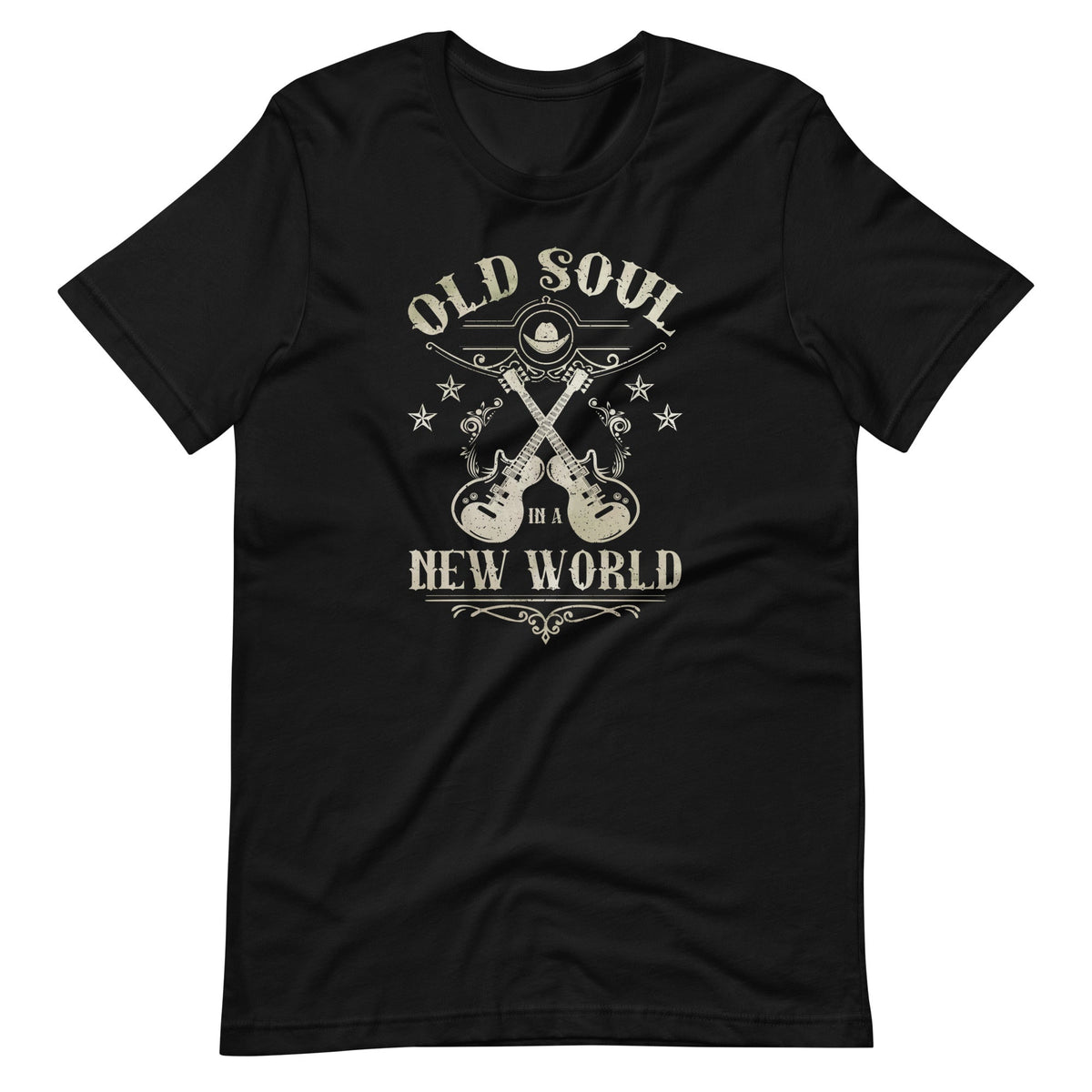 Old Soul in a New World Country Music Guitar Fan Unisex product image 2