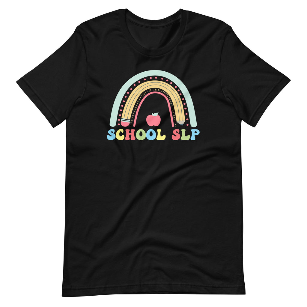 School SLP Rainbow Pencil Back To Appreciation Unisex product image 2