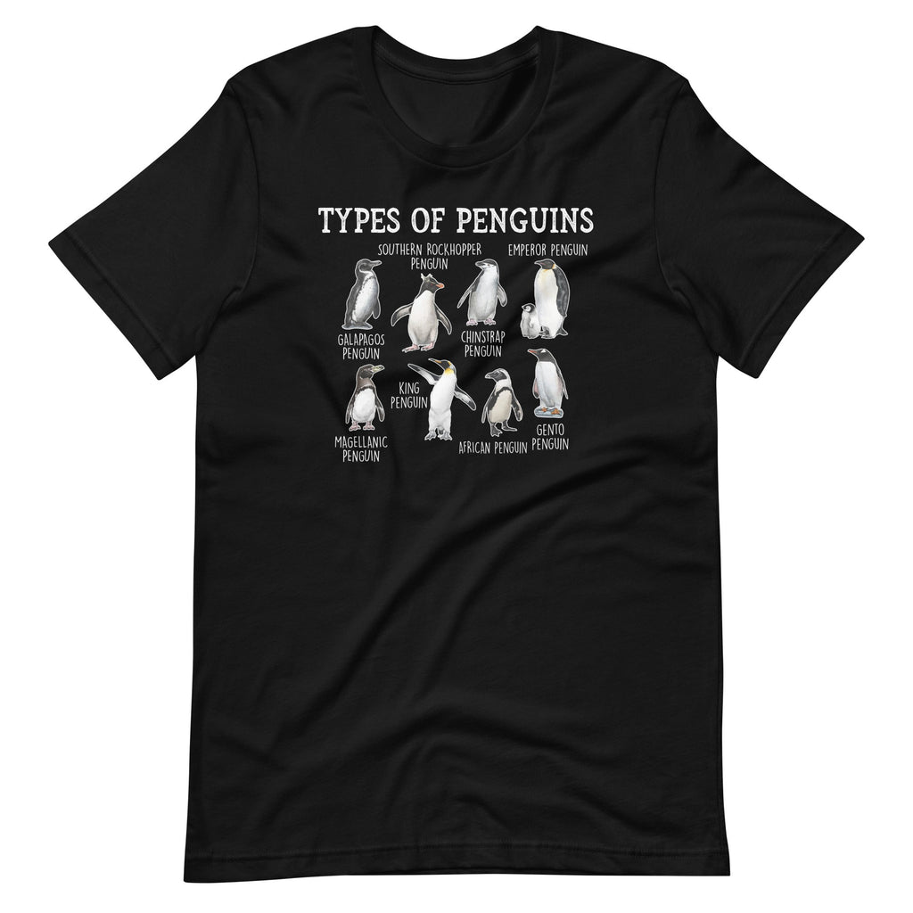 Types Of Penguins Of World Animal Penguin Lover Unisex product image 2