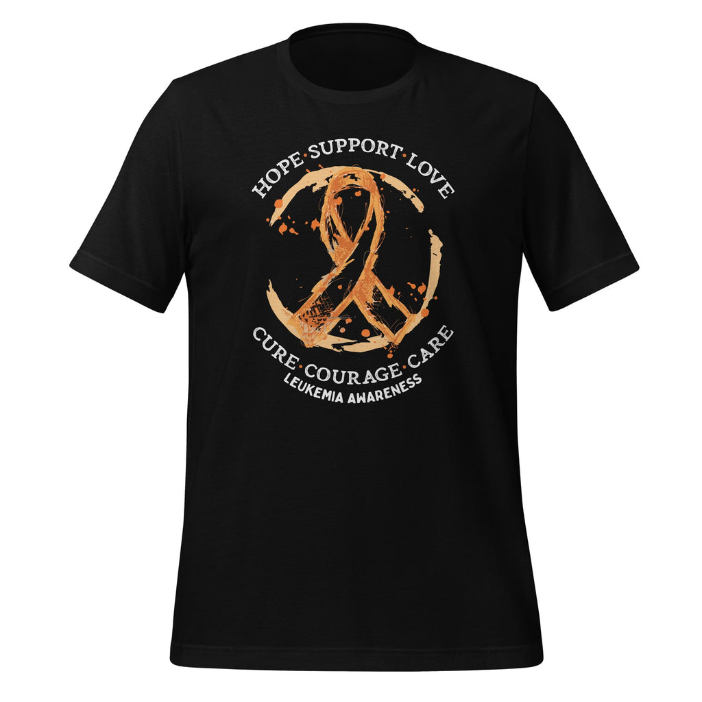 Leukemia Cancer Awareness HOPE SUPPORT LOVE CURE Unisex product image 1