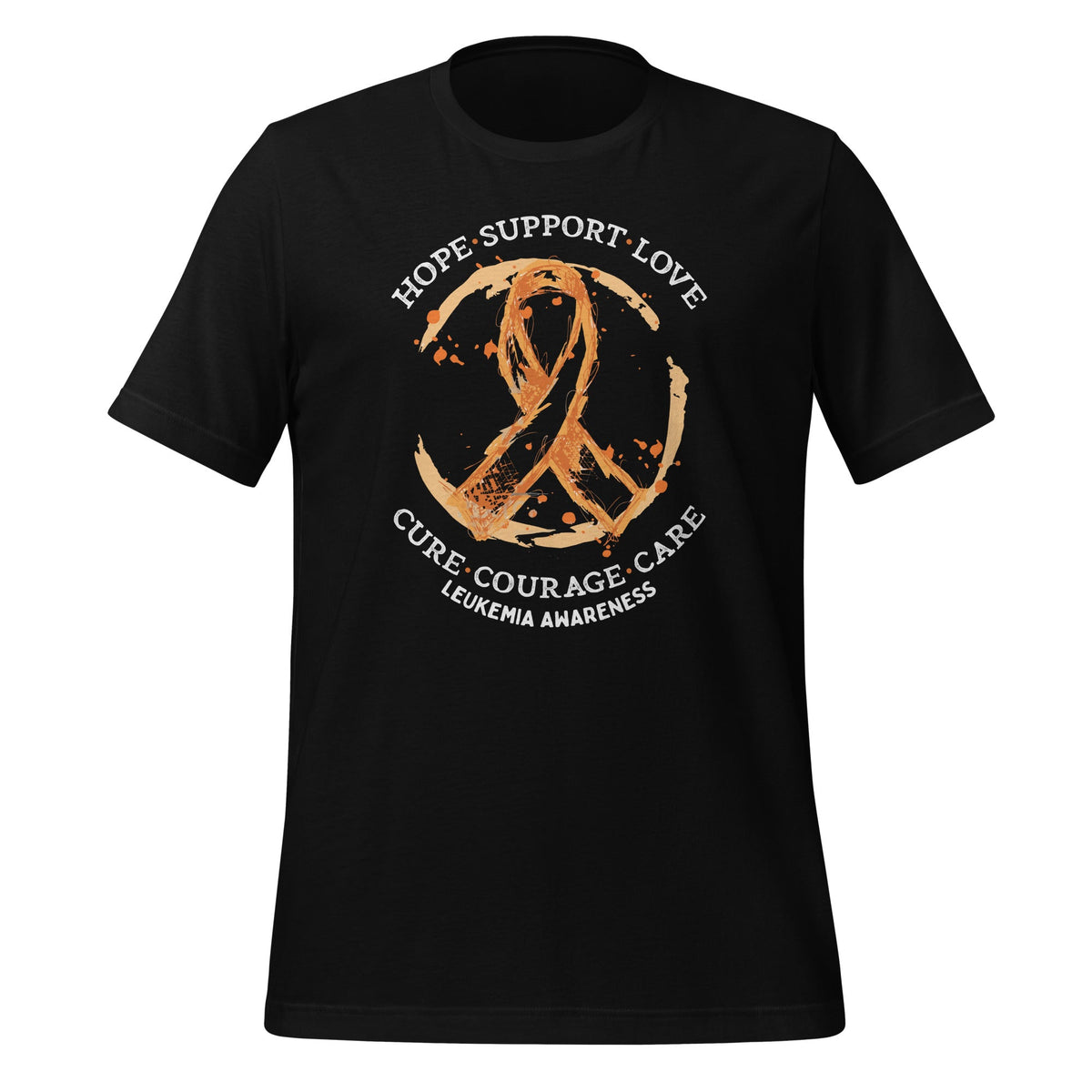 Leukemia Cancer Awareness HOPE SUPPORT LOVE CURE Unisex product image 1