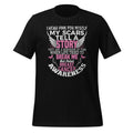 I Wear Pink For Myself My Scars Tell A Story Funny Unisex product image 1