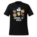 Serving Up Smiles Lunch Lady Unisex T-Shirt product image 1