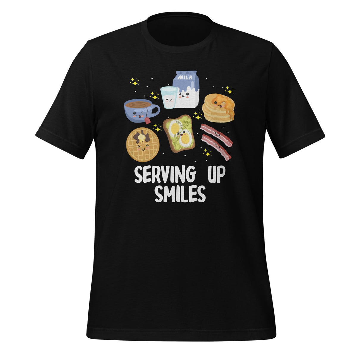 Serving Up Smiles Lunch Lady Unisex T-Shirt product image 1