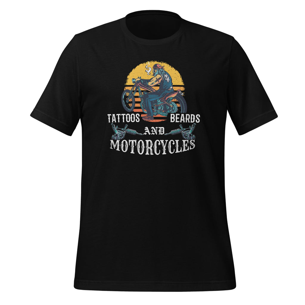 Tattoos Beards And Motorcycles Tattooed Bearded Biker product image 1