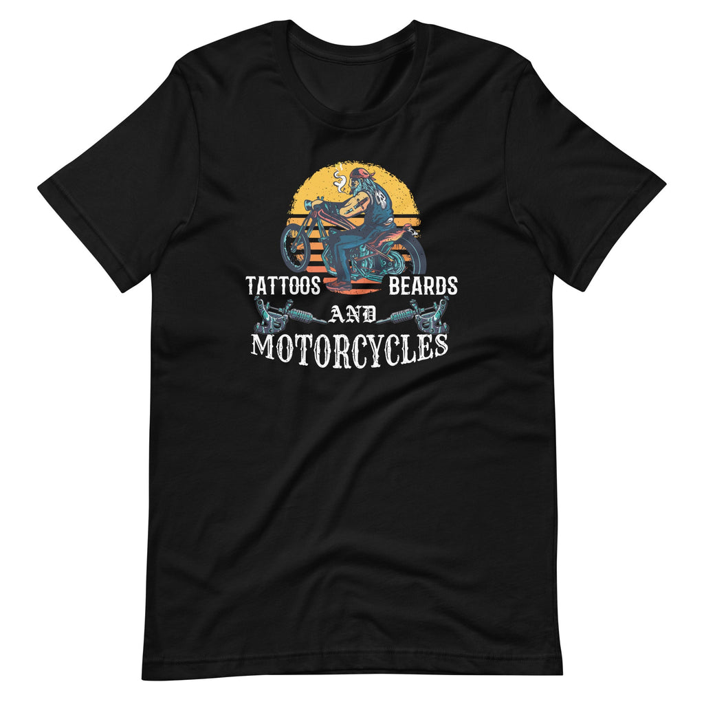 Tattoos Beards And Motorcycles Tattooed Bearded Biker product image 2