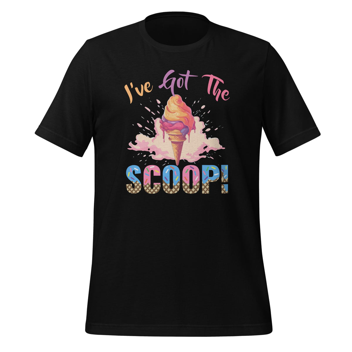 Gender Reveal I've Got the Scoop Ice Cream Dessert Unisex product image 1