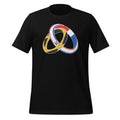 Dominican Republic Flag Jamaica Grown Ring Marriage Wedding Unisex T-Shirt
