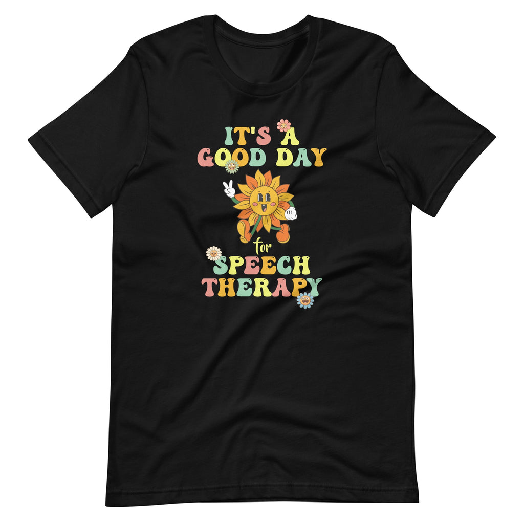 Retro Groovy It's A Good Day For Speech Therapy Smile Face product image 2