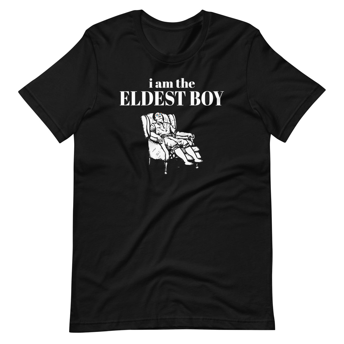 I Am The Eldest Boy Matching Sibling Funny Saying Unisex product image 2