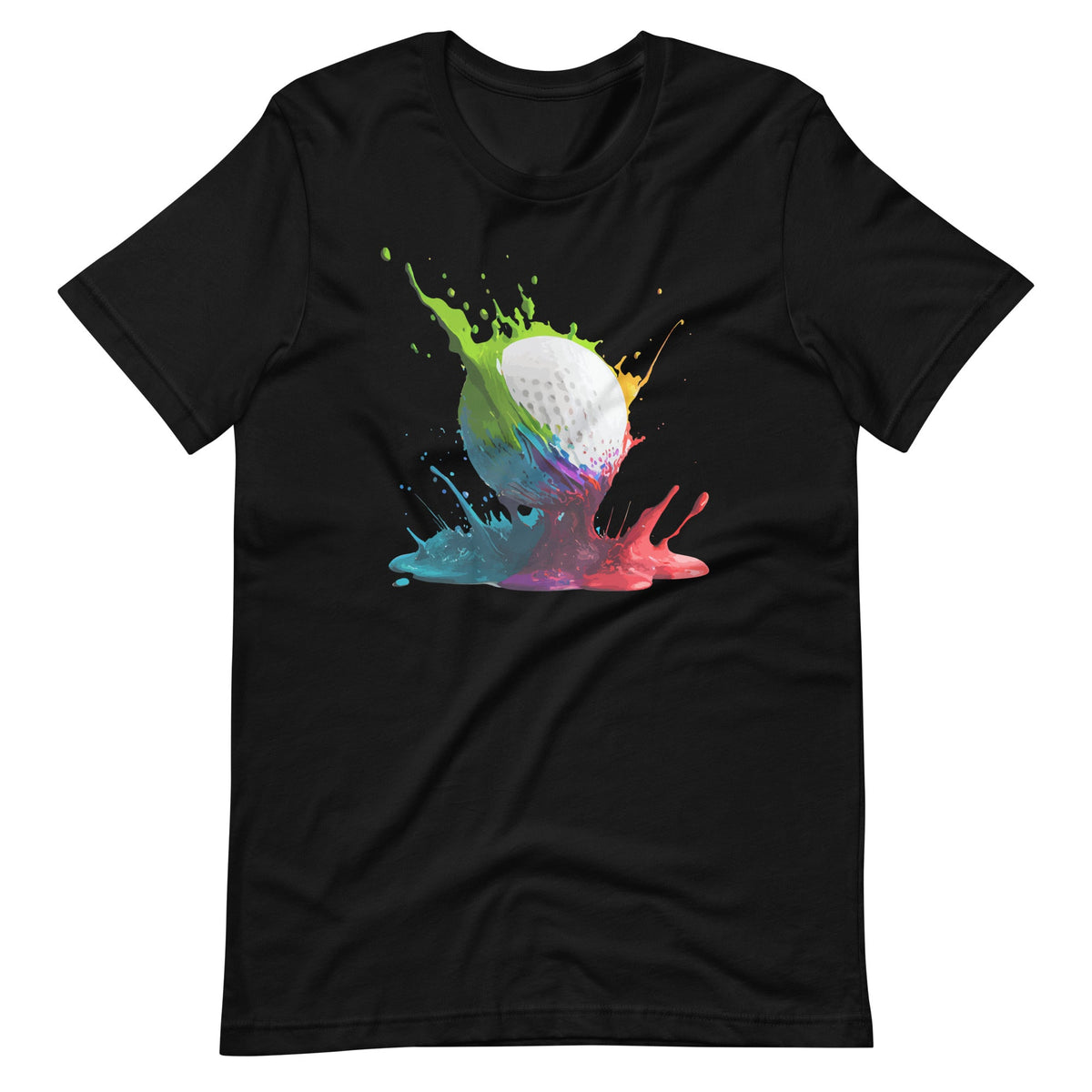 Golf Ball Watercolor Golfer Golfing Splash Graphic Unisex product image 2