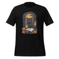 Black Cat Reading Books Pumpkin Autumn Teachers Halloween product image 1