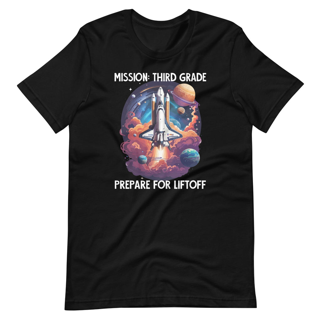 Mission Third Grade Space Rocket Back To School Unisex product image 2