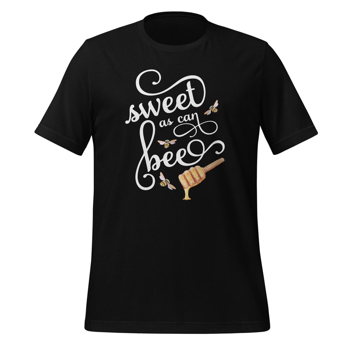 Sweet As Can Bee Hive Beekeeper Eating Honey Lover Funny product image 1