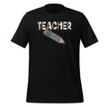 Retro Checkered Teacher Leopard Pencil Back To School product image 1