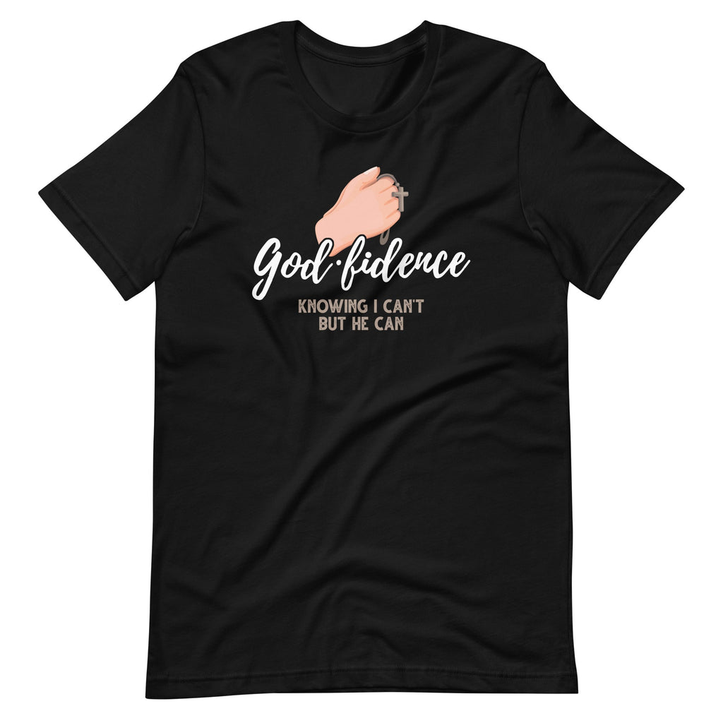 God.fidence Knowing I Can't But He Can Christian Saying product image 2