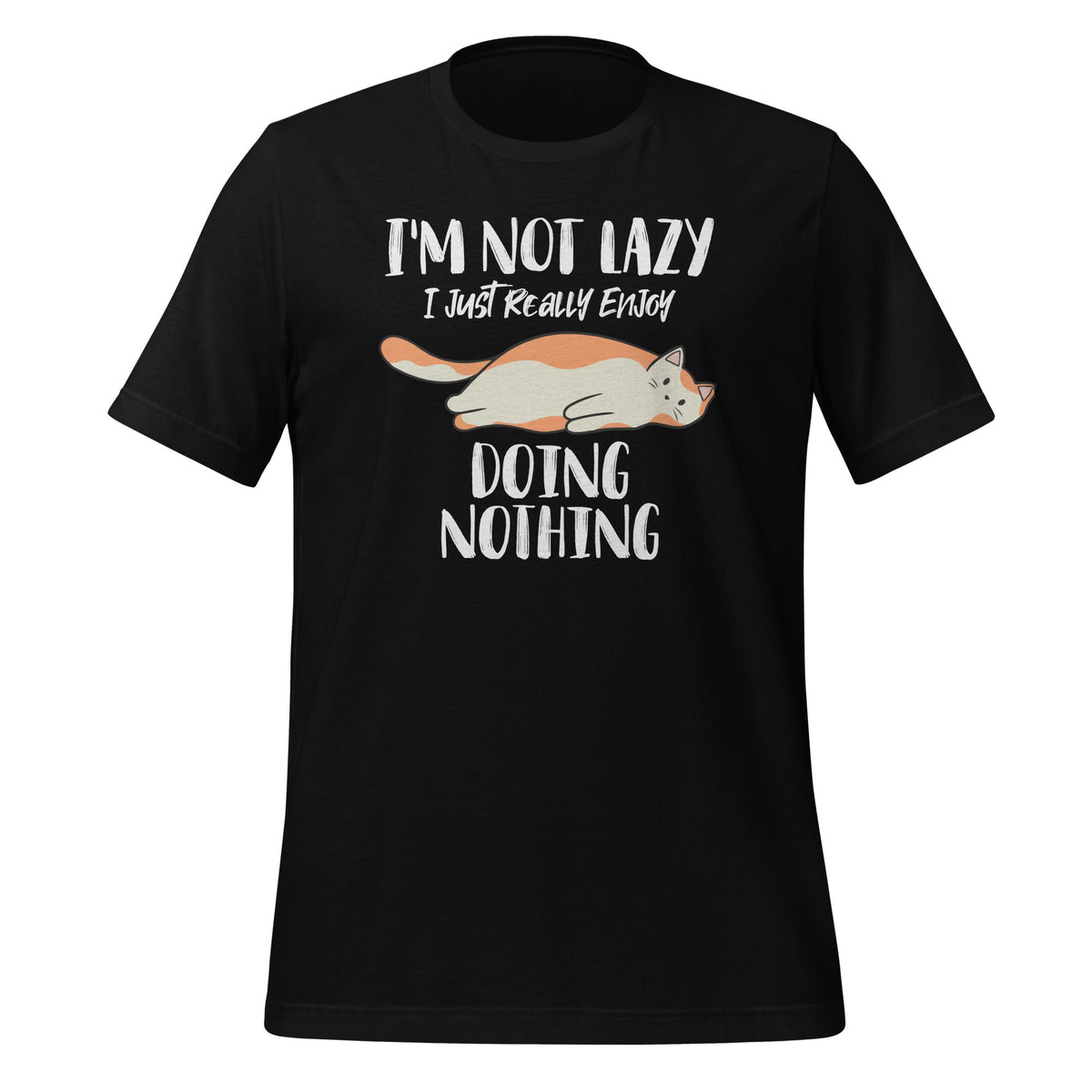 Funny Cat I'm Not Lazy I Just Really Enjoy Doing Nothing product image 1