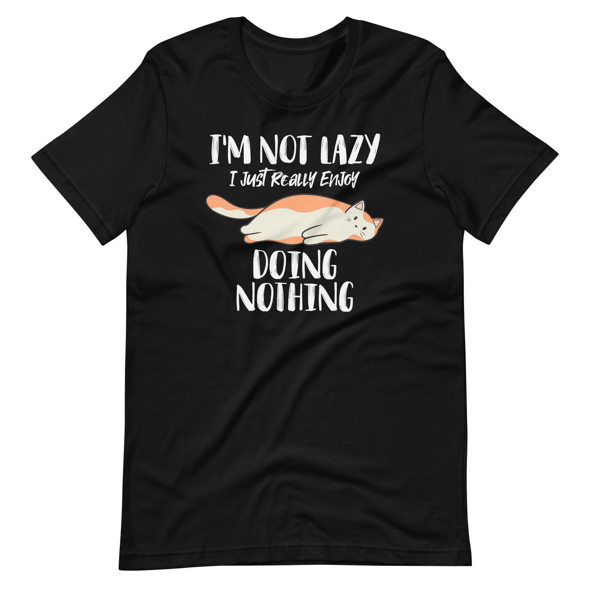 Funny Cat I'm Not Lazy I Just Really Enjoy Doing Nothing product image 2
