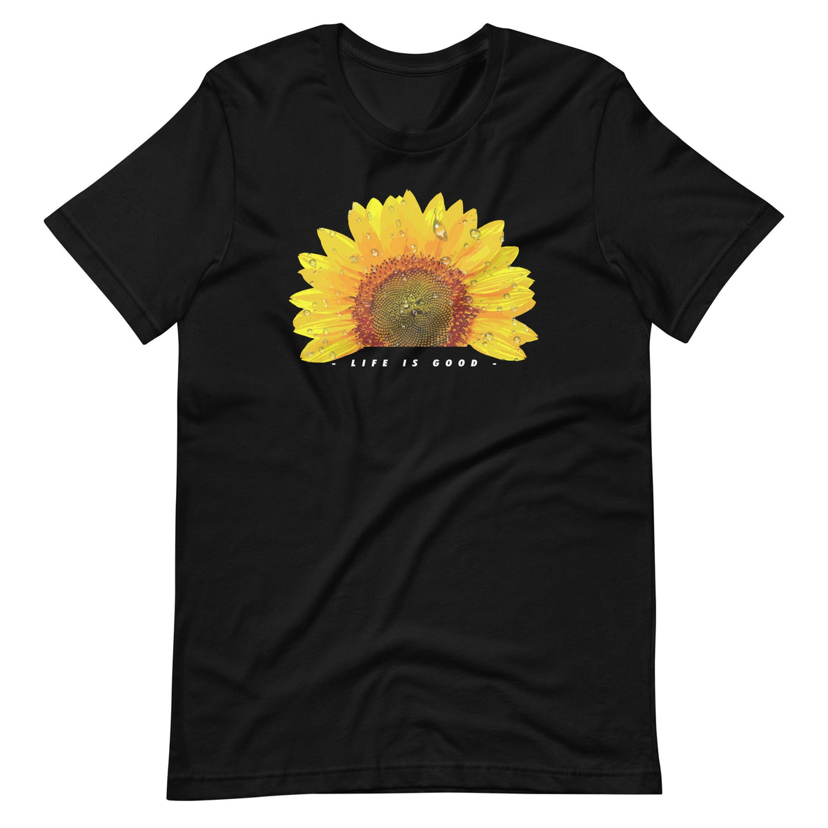 Life Is Funny Really Good Sunflower Graphic Art Unisex product image 2
