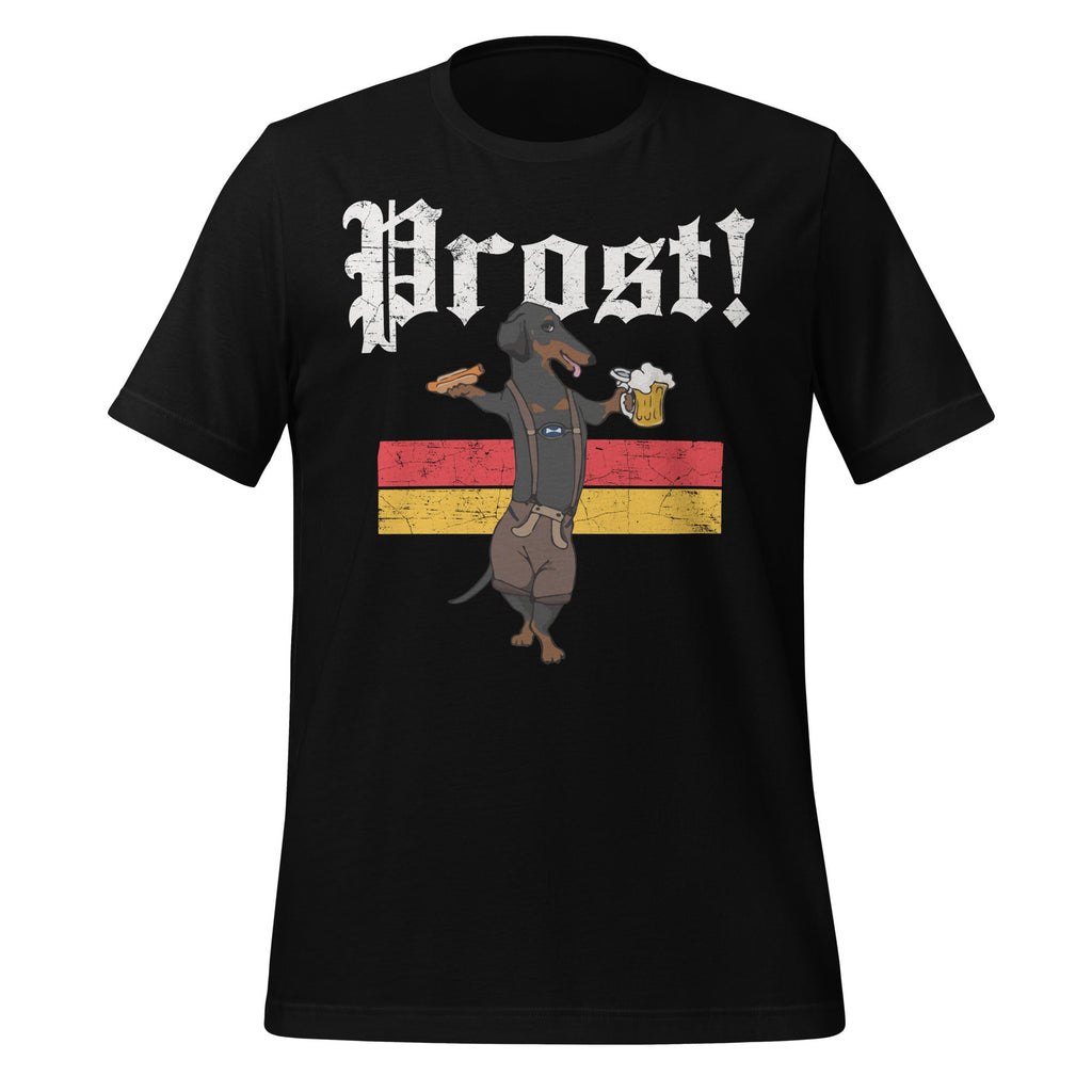 Oktoberfest Wiener Dog Prost German Costume Unisex T-Shirt product image 2