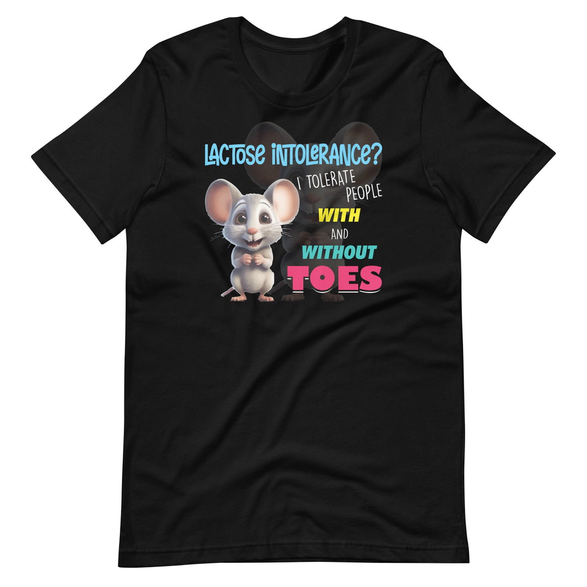 Lactose Intolerance Tolerate People With And Without Toes product image 1