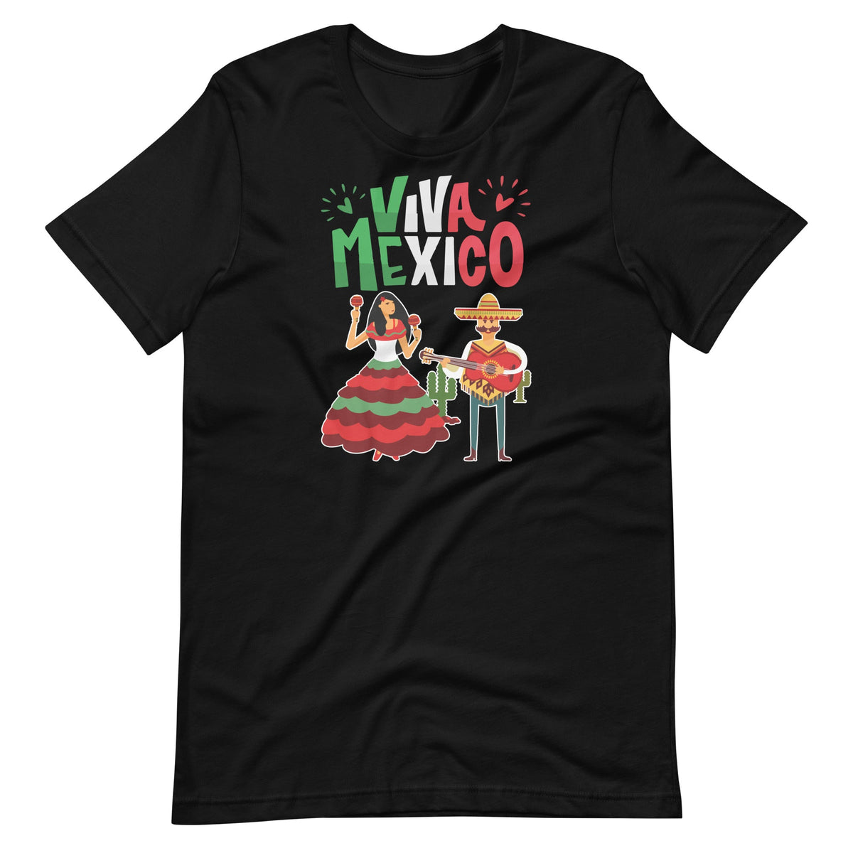 Viva Mexico Boy Girl Maracas Guitar Mexican Independence product image 1