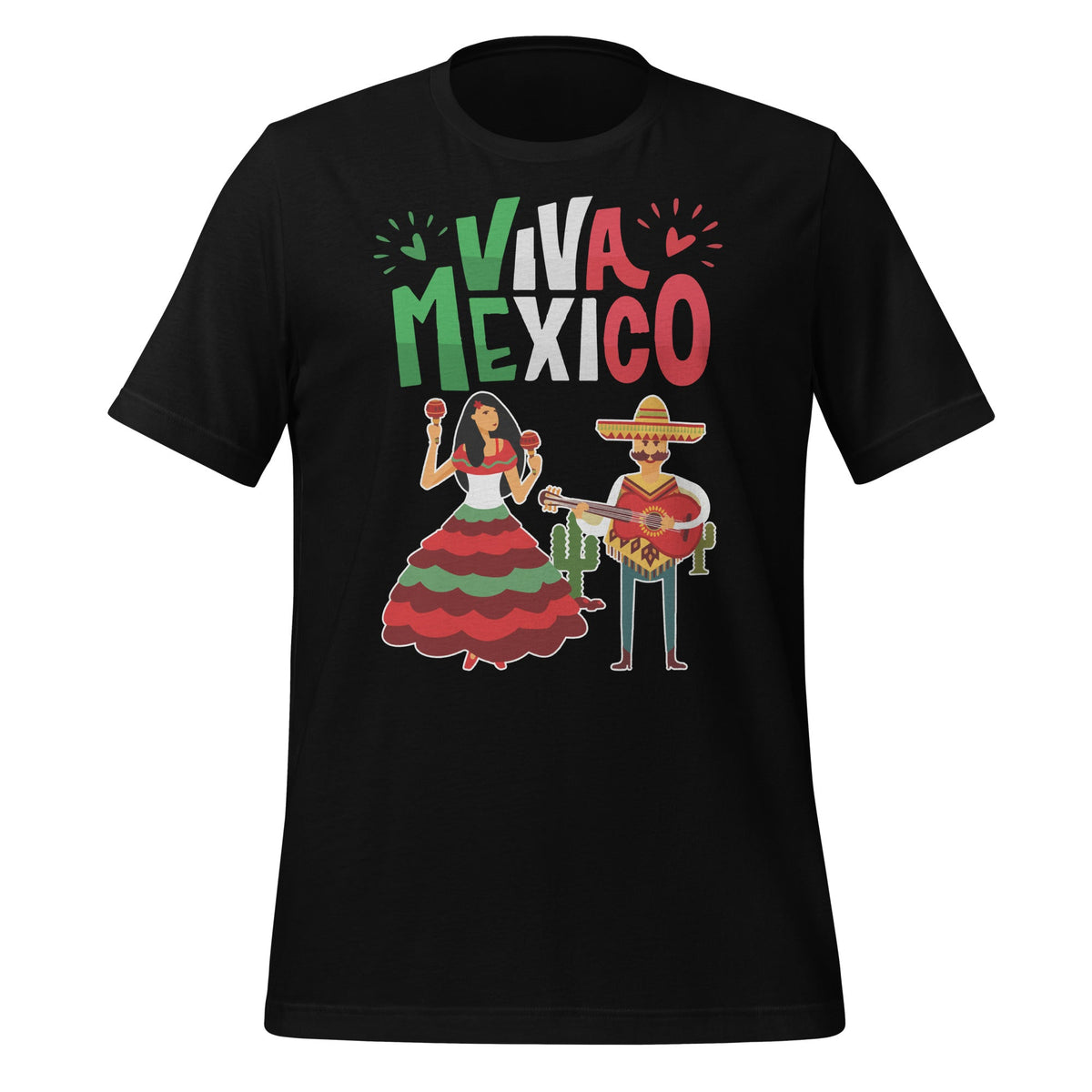 Viva Mexico Boy Girl Maracas Guitar Mexican Independence product image 2