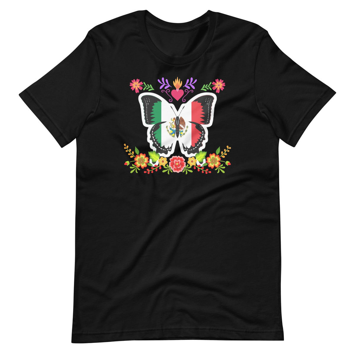 Mexican Independence Day Butterfly Mexico Unisex T-Shirt product image 1