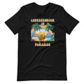 Vintage Funny Cheeseburger Summer Vacation Paradise Unisex product image 1