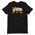 Hamburger Cheeseburger Peace Love Burger Fast Food Unisex product image 1