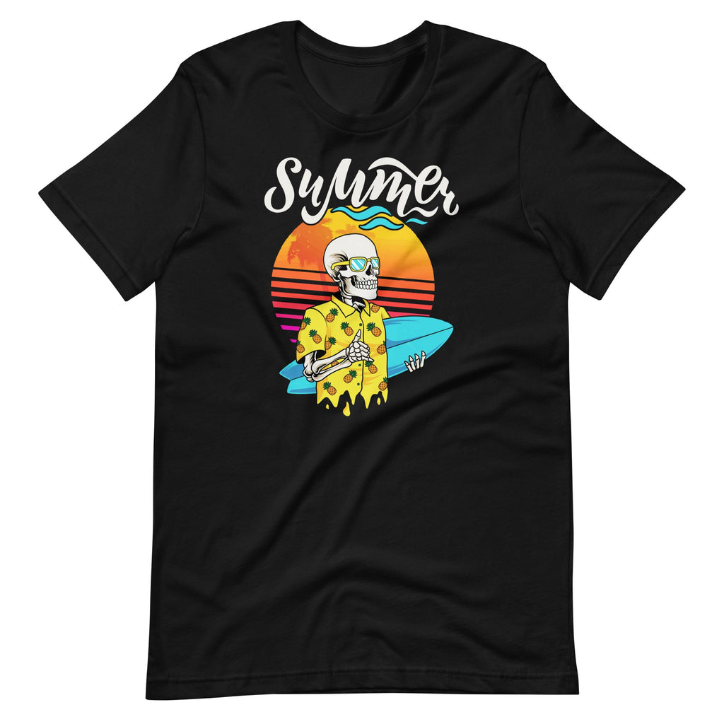 Retro Skeleton With Sunglasses Summer Goth Vacation Skull product image 1