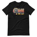 Fluff Around and Find Out Retro Cat Funny Sayings Unisex product image 1