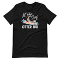 Let Her Surf Otter 841 Funny Surfing Animal Unisex T-Shirt product image 1