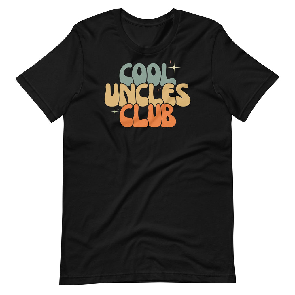 Retro Groovy Cool Uncles Club Funny New Uncle Unisex T-Shirt product image 1