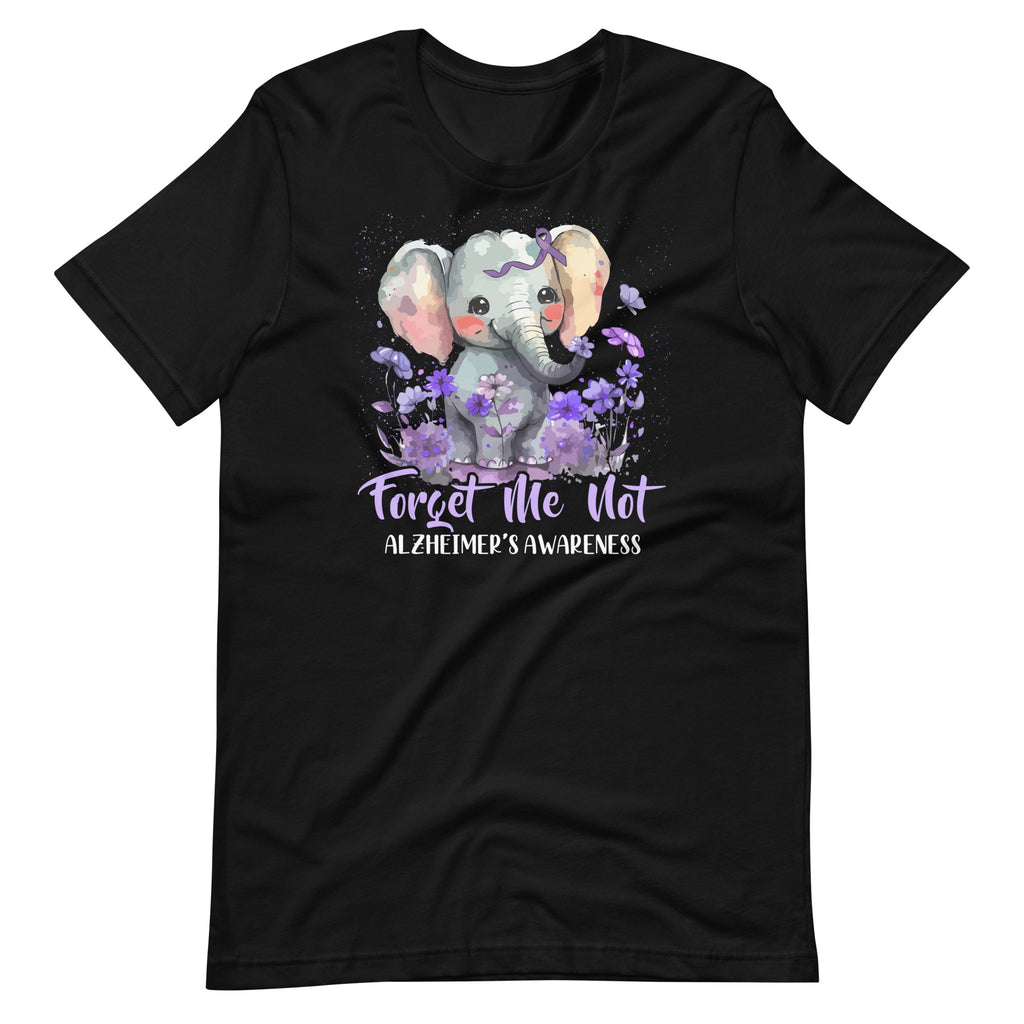Elephant Flower Forget Me Not Alzheimers Awareness Month product image 1