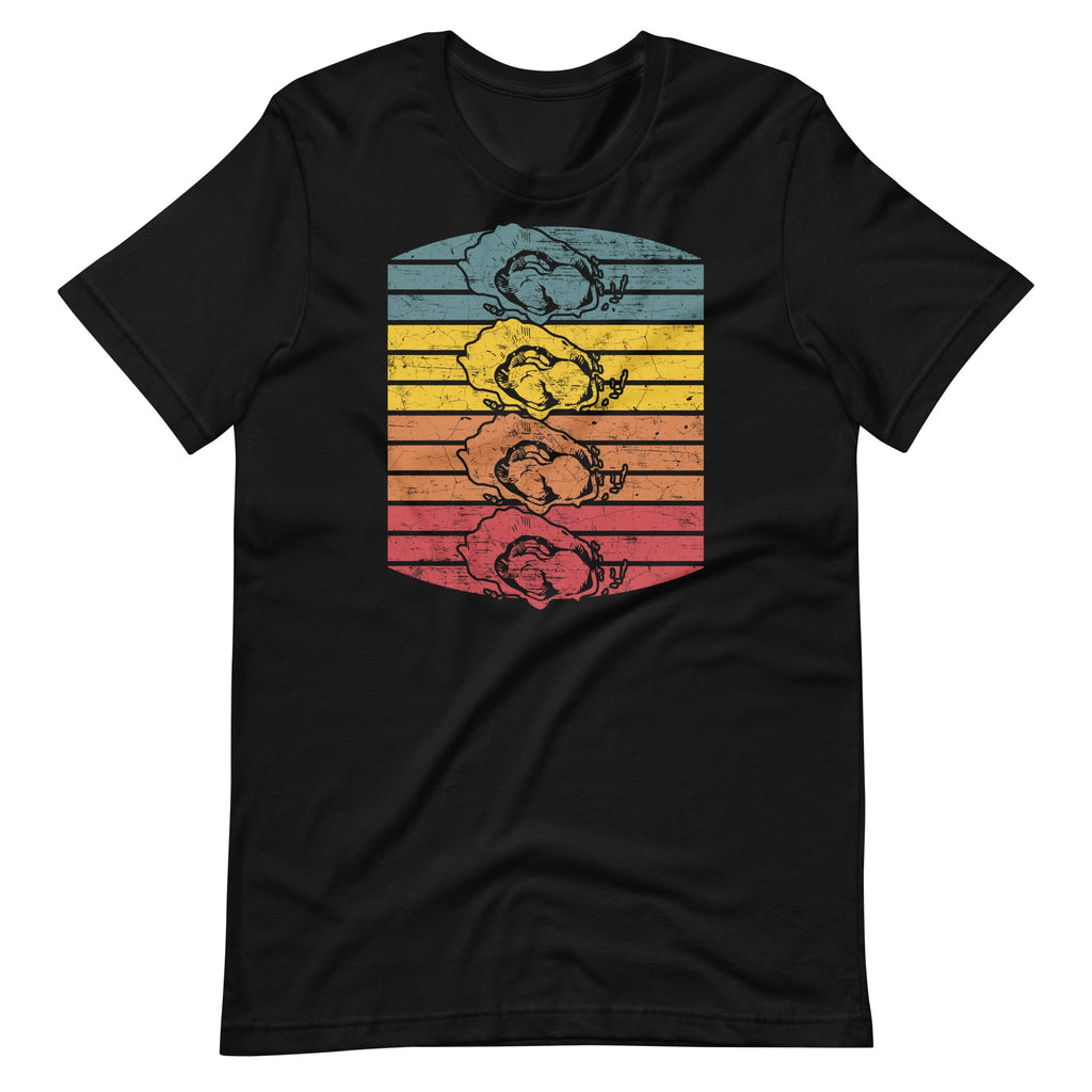 Vintage Animal Oyster Lover Retro 70s 80s Unisex T-Shirt product image 1
