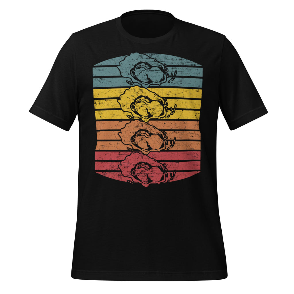 Vintage Animal Oyster Lover Retro 70s 80s Unisex T-Shirt product image 2
