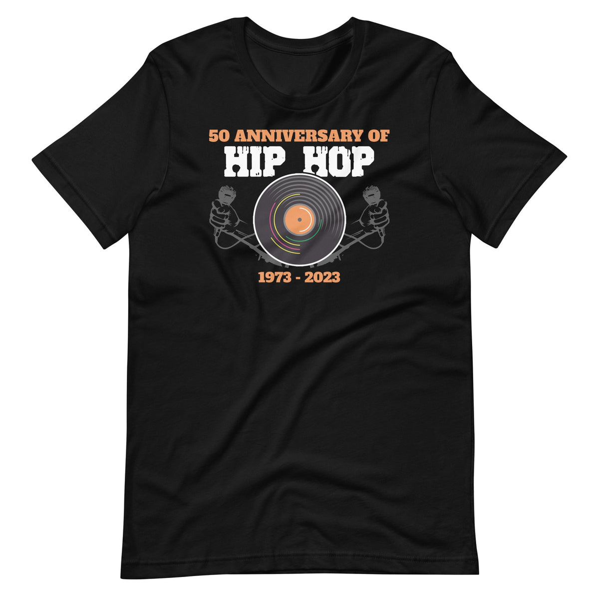 50 Years Hip Hop Music Vinyl Retro 50th Anniversary product image 2