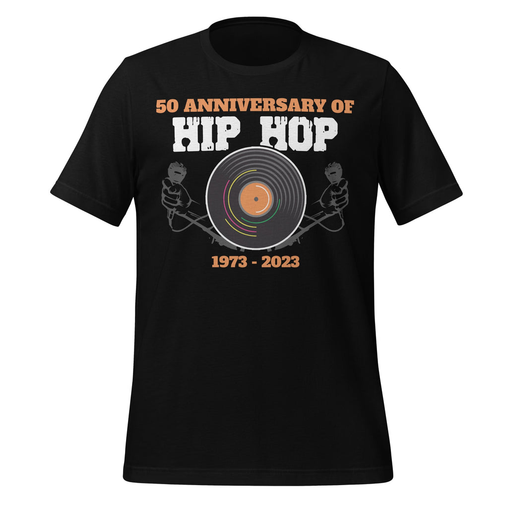 50 Years Hip Hop Music Vinyl Retro 50th Anniversary product image 1
