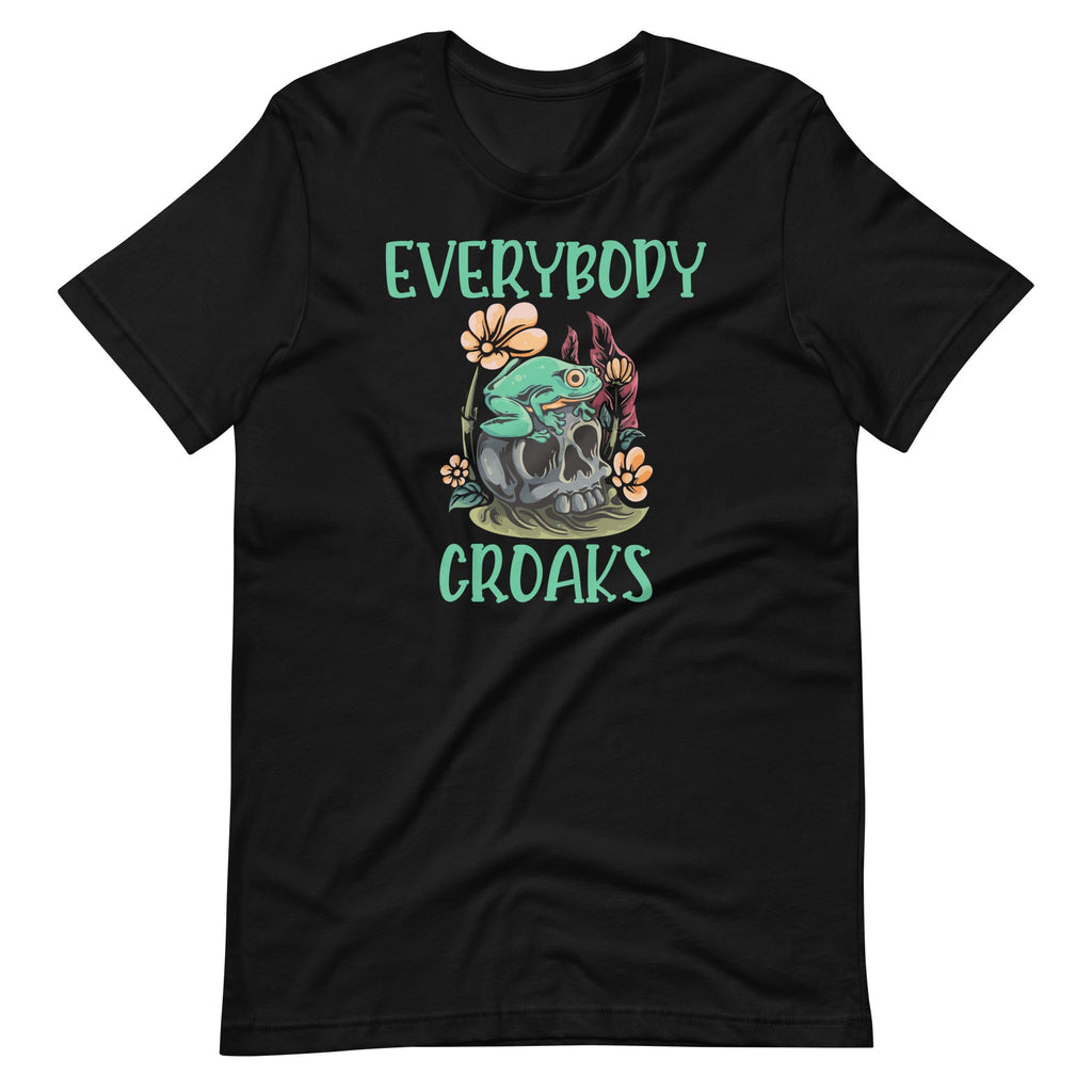 Everybody Croaks Frog Mushroom Goblinecore Art Unisex product image 2