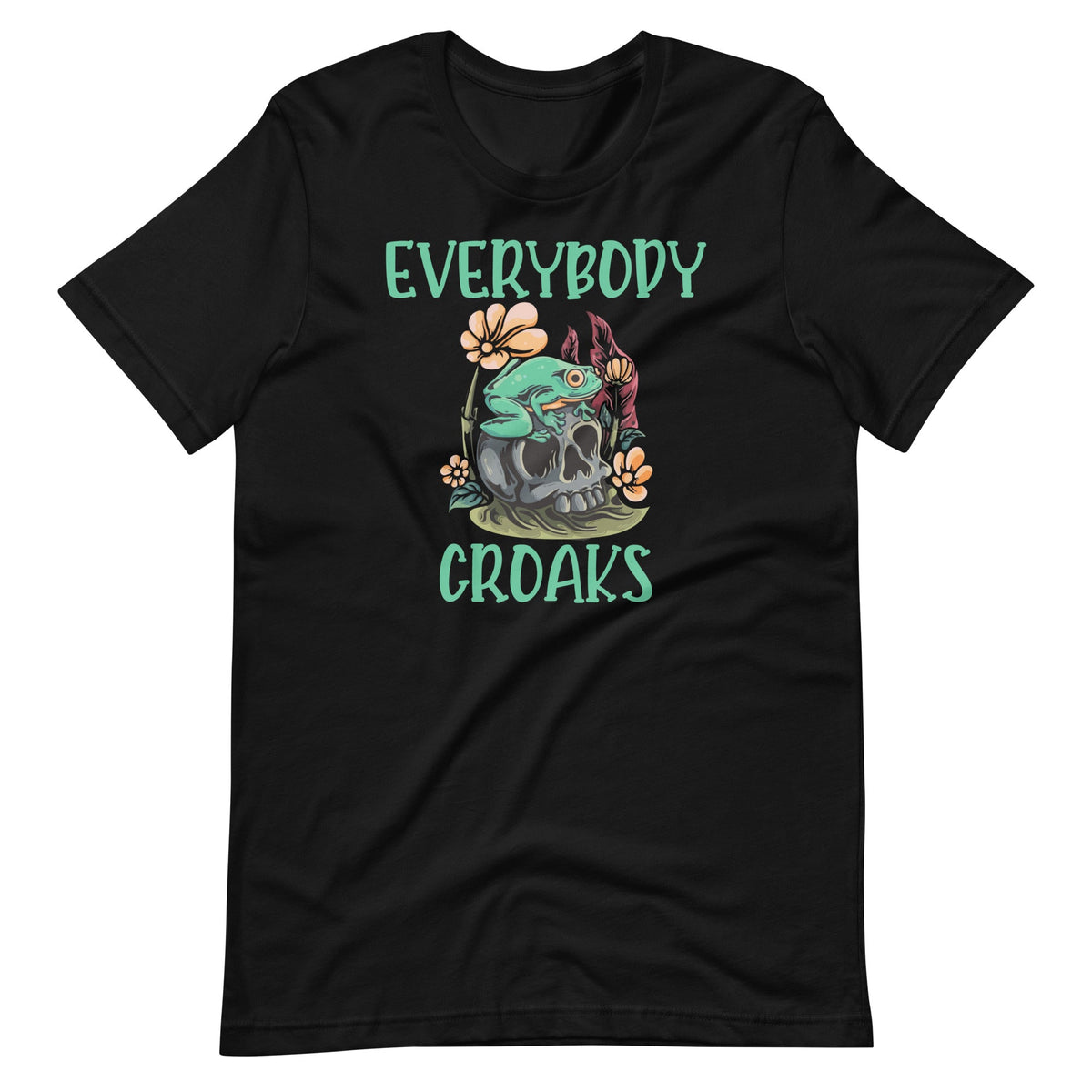 Everybody Croaks Frog Mushroom Goblinecore Art Unisex product image 2