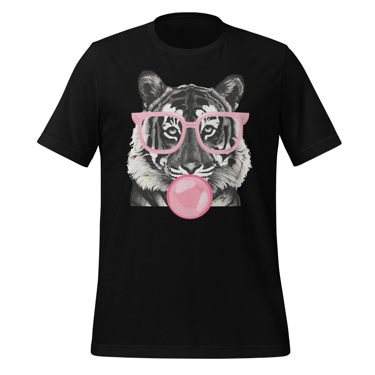 Cute Tiger Face Wild Animal Wearing Pink Sunglasses Unisex product image 1