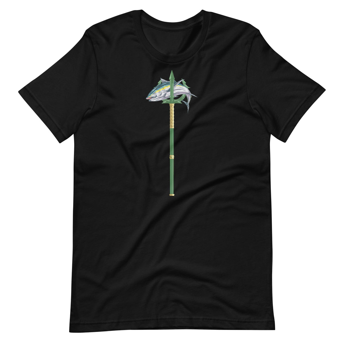 Tuna On Trident Cool Graphic Art Design Unisex T-Shirt product image 2